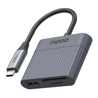 RAPOO UCR-3011 USB-C CARD READER GREY